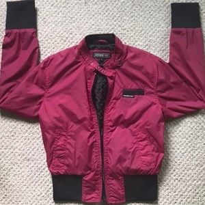 small members only bomber jacket